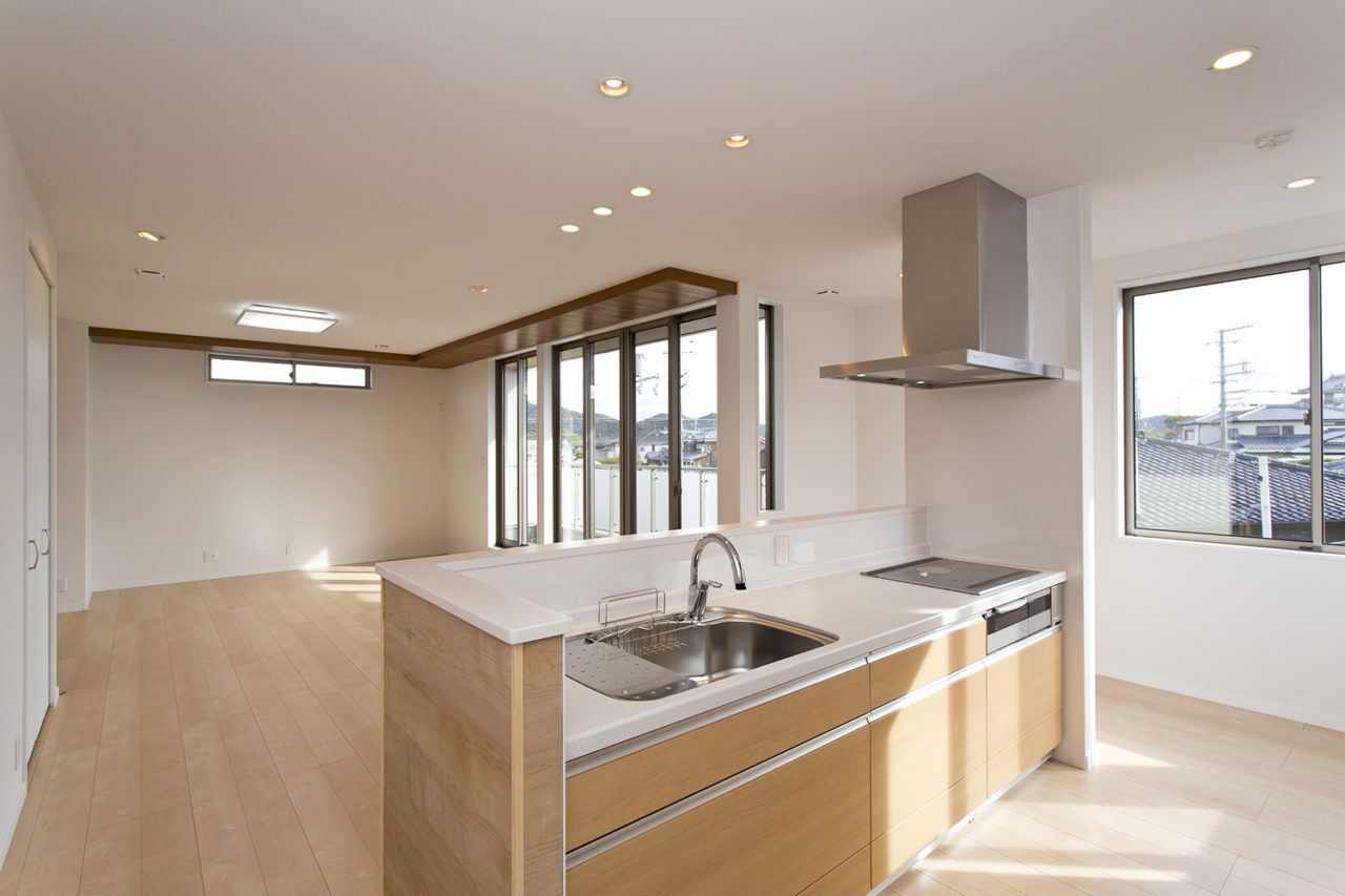 光と風を取り込む2階リビングの家 F様邸 イメージ画像